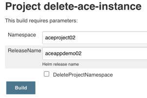 Figure 15: Helm delete command